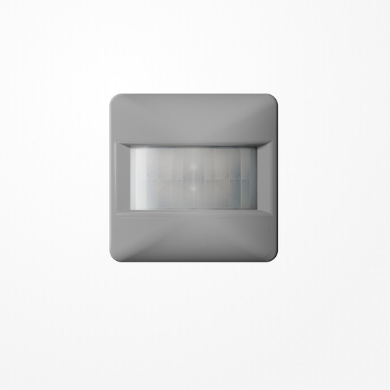 Jung CD17182GR LB-Management LB-Management Bewegungsmelder 1,1 m (TIME), Standard, Serie CD, grau