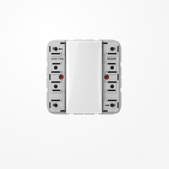 Jung CD5071TSM KNX Tastsensor-Modul Standard, 1fach, F50, Serie CD
