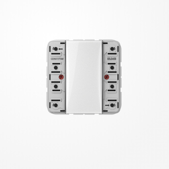 Jung CD5072TSM KNX Tastsensor-Modul Standard, 2fach, F50, Serie CD