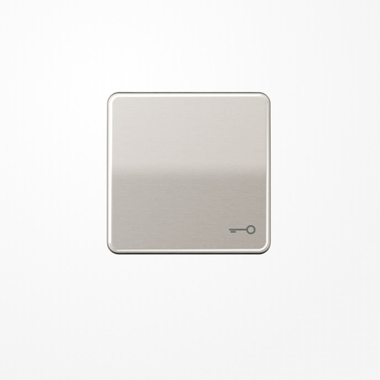 Jung CD590TPT Wippe, Symbol Tür, Aluminium eloxiert, Serie CD, platin