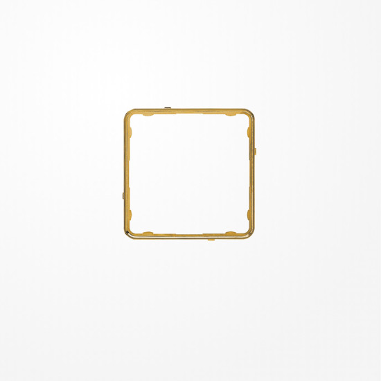 Jung CDP81GGO Applikations-Rahmen, CD PLUS, glanzgold (galvanisiert)