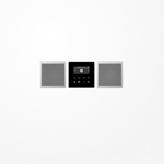Jung DABAL2BT Smart Radio DAB+ Bluetooth, Set Stereo, Serie LS, Aluminium