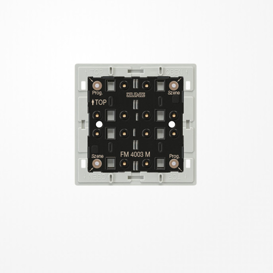 Jung FM4003M eNet Funk-Wandsender-Modul 3fach, F40