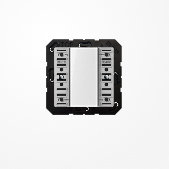 Jung FMA5004M eNet Funk-Wandsender-Modul 4fach, F50, Serie A