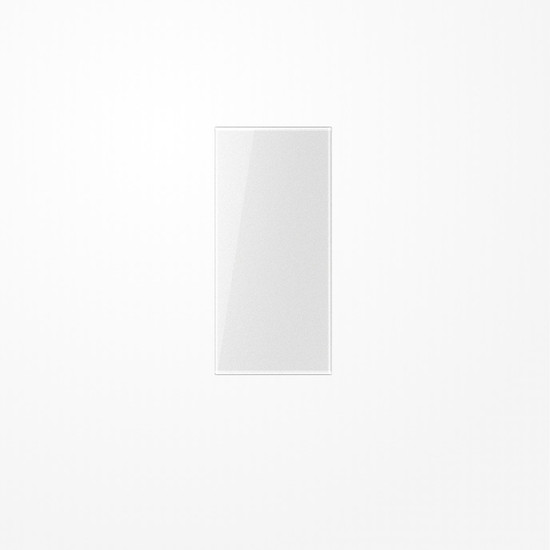 Jung LS50NA Transparente Abdeckung mit Einlage 1fach, F50, Serie LS, transparent