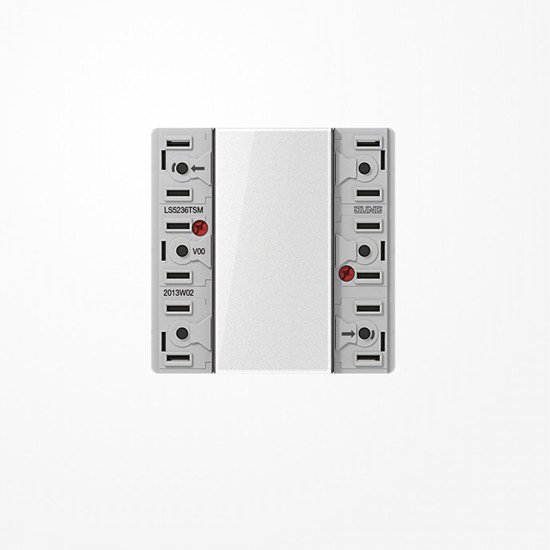 Jung LS5236TSM Tastsensor-Modul 24 V AC/DC, 20 mA, 3-kanalig, 6 Schaltpunkte, Serie LS