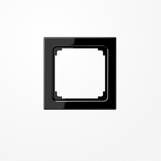 Jung LS961ZSW Zwischenrahmen 50x50, Serie LS, schwarz