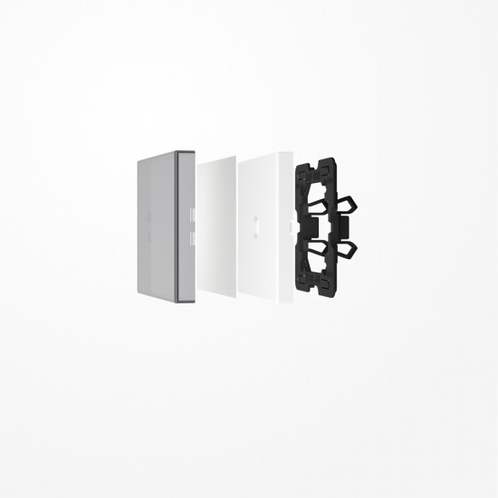 Jung LS990NAGL Transparente Wippe, Serie LS