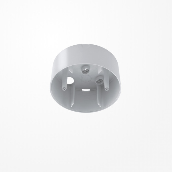 Jung PM-KAPPEAL Aufputz-Gehäuse, Durchmesser: 103 mm, Höhe 45 mm, Aluminium (lackiert)