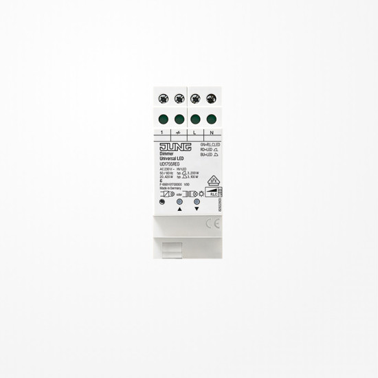Jung UD1755REG Dimmer Universal LED, mit Nebenstelleneingang, REG