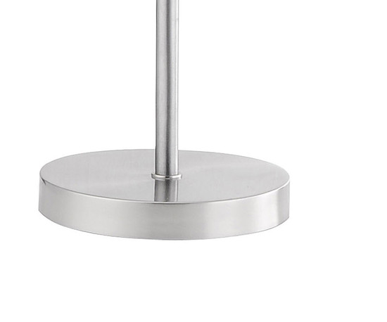 JUST LIGHT DAWDA LED Stehleuchte Warmweiss Dimmbar 4,8W stahl 11012-55