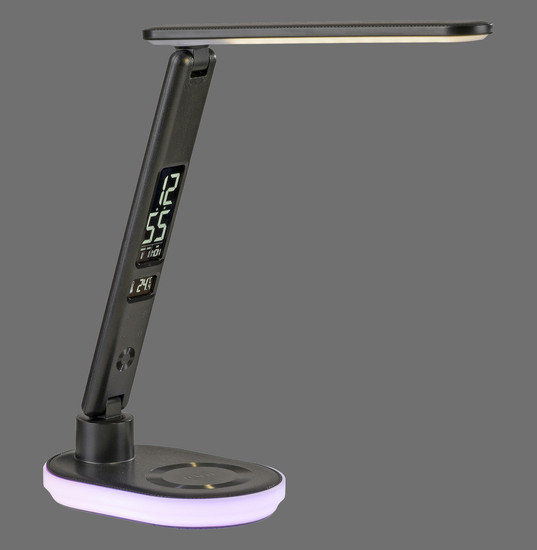 JUST LIGHT TINA LED Tischleuchte CCT Dimmbar 6W 2-fach schwarz 11018-18