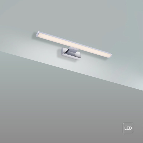 JUST LIGHT MATTIS LED Spiegelleuchte Neutralweiss 7W chrom 11132-17