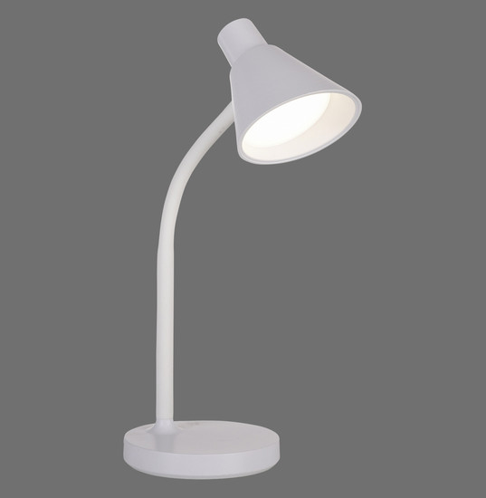 JUST LIGHT PIXIE LED Tischleuchte Warmweiss 4,5W weiss 11248-16
