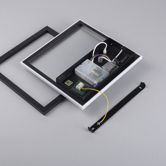 JUST LIGHT RENDA LED Deckenleuchte Steuerbare Lichtfarbe 26W Silber/Weiß 11327-95