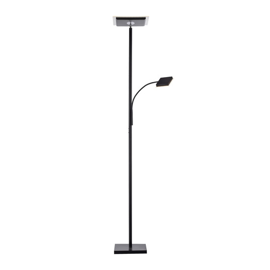JUST LIGHT HANS LED Stehleuchte Warmweiss Dimmbar 25,5W 2-fach schwarz 11710-18
