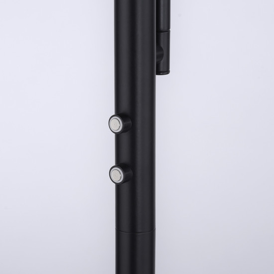 JUST LIGHT HANS LED Stehleuchte Warmweiss Dimmbar 25,5W 2-fach schwarz 11710-18