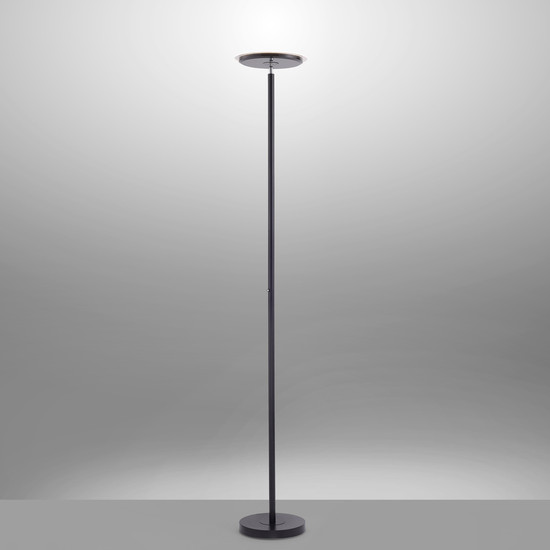 JUST LIGHT HANS LED Stehleuchte Warmweiss Dimmbar 22W schwarz 11729-18