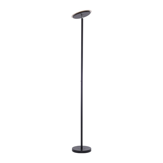 JUST LIGHT HANS LED Stehleuchte Warmweiss Dimmbar 22W schwarz 11729-18