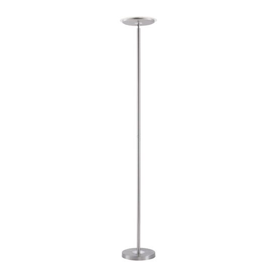 JUST LIGHT HANS LED Stehleuchte Warmweiss Dimmbar 22W stahl 11729-55
