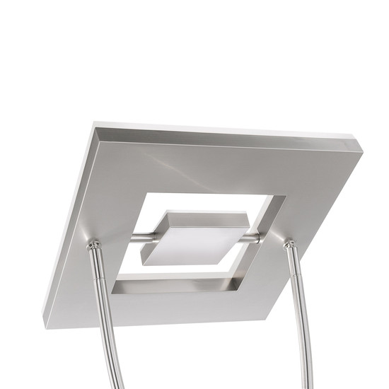 JUST LIGHT HELIA LED Stehleuchte CCT Dimmbar 20W 2-fach stahl 11780-55