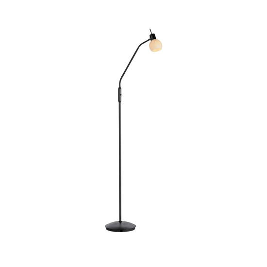 JUST LIGHT LOKI Stehleuchte E14 Warmweiss max.5W schwarz 12157-18