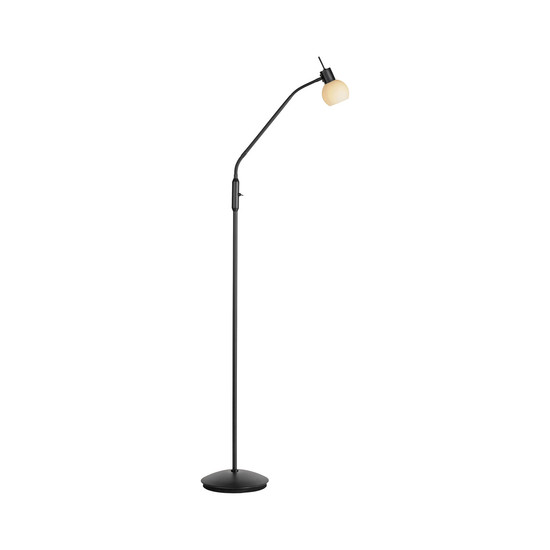 JUST LIGHT LOKI Stehleuchte E14 Warmweiss max.5W schwarz 12157-18