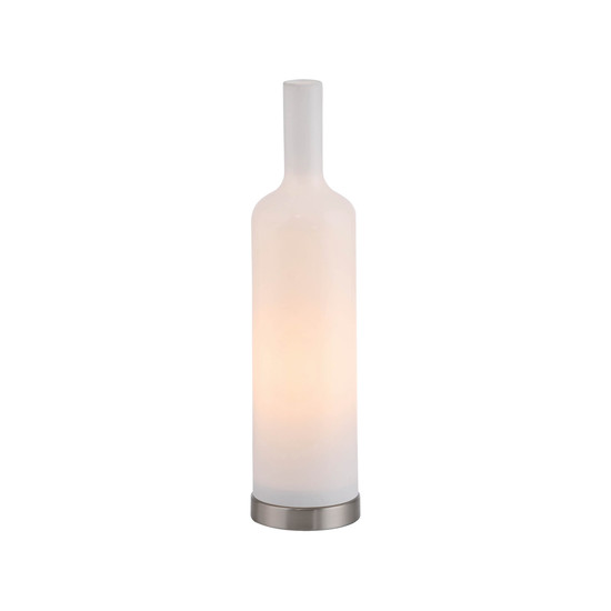 JUST LIGHT BOTTLE Tischleuchte E14 max. 25W weiss 14006-16