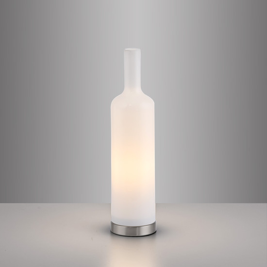 JUST LIGHT BOTTLE Tischleuchte E14 max. 25W weiss 14006-16