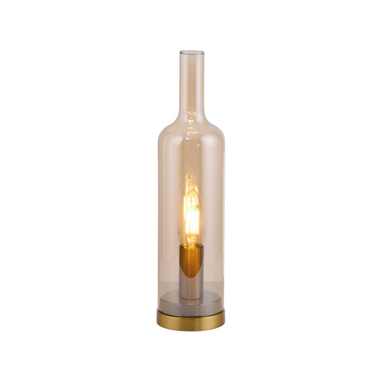 JUST LIGHT BOTTLE Tischleuchte E14 max. 25W amber 14006-27