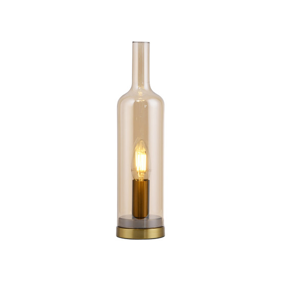 JUST LIGHT BOTTLE Tischleuchte E14 max. 25W amber 14006-27