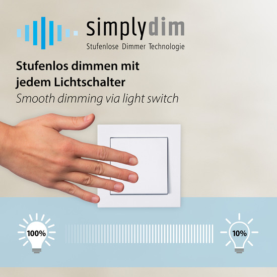 JUST LIGHT KORSA LED Deckenleuchte Warmweiss Dimmbar 17,5W schwarz 14130-18