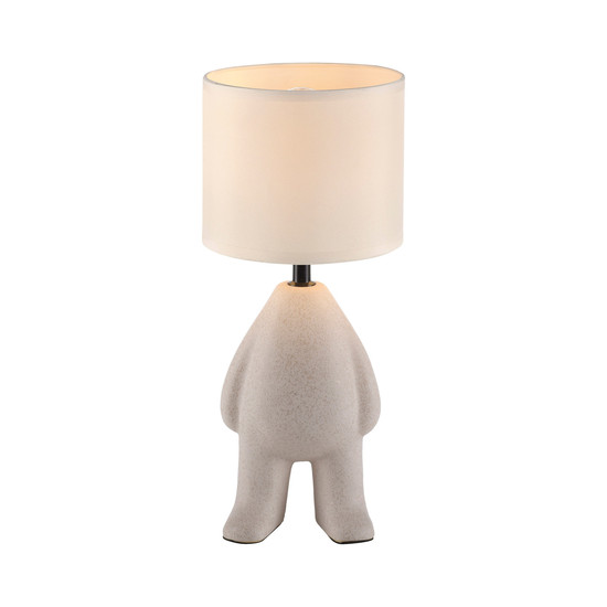 JUST LIGHT TED Tischleuchte E27 max. 25W sand 14191-39