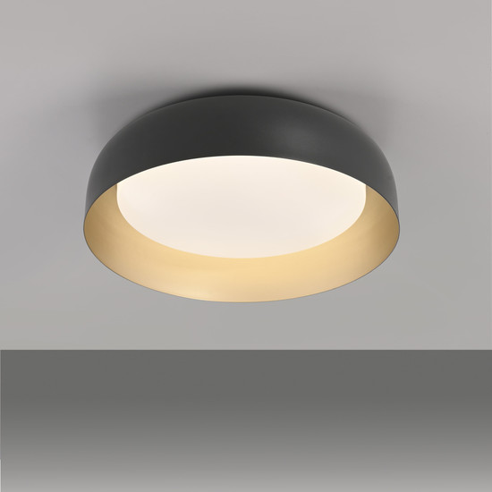 JUST LIGHT OSKO LED Deckenleuchte CCT Dimmbar 27,5W schwarz 14215-18