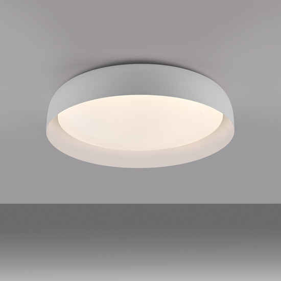 JUST LIGHT OSKO LED Deckenleuchte CCT Dimmbar 36,5W weiss 14216-16