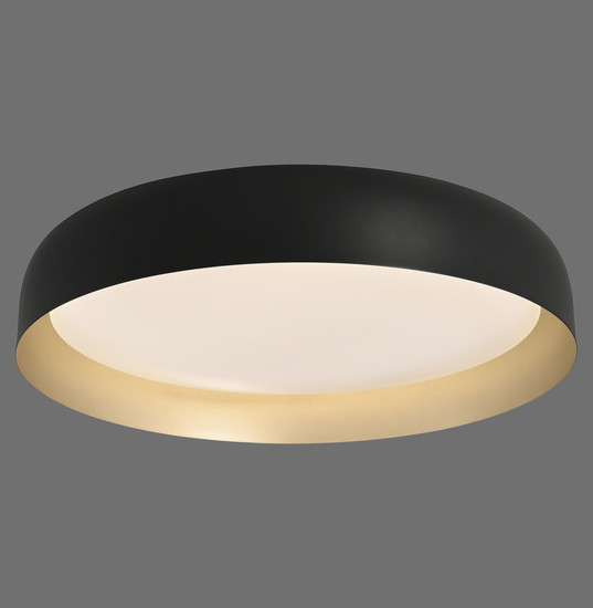 JUST LIGHT OSKO LED Deckenleuchte CCT Dimmbar 36,5W schwarz 14216-18