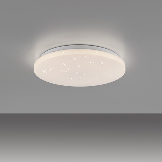JUST LIGHT URANUS LED Deckenleuchte Warmweiss 22W weiss 14276-16