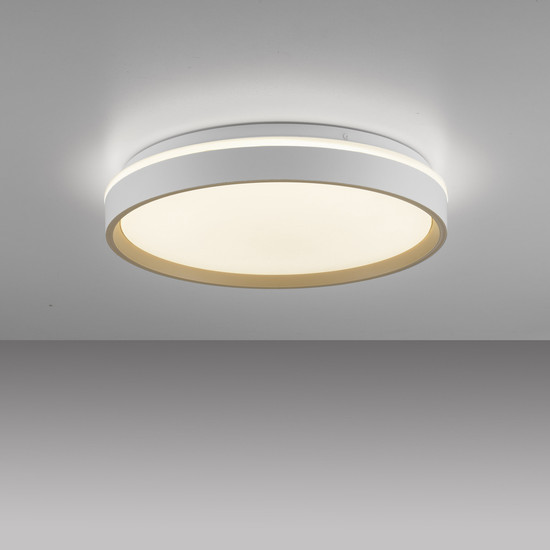 JUST LIGHT MIO LED Deckenleuchte CCT Dimmbar 20W sand 14277-39