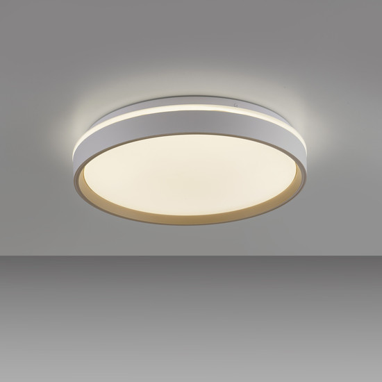 JUST LIGHT MIO LED Deckenleuchte CCT Dimmbar 20W sand 14277-39