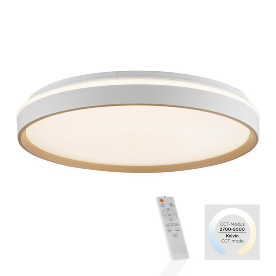 JUST LIGHT MIO LED Deckenleuchte CCT Dimmbar 34W sand 14278-39