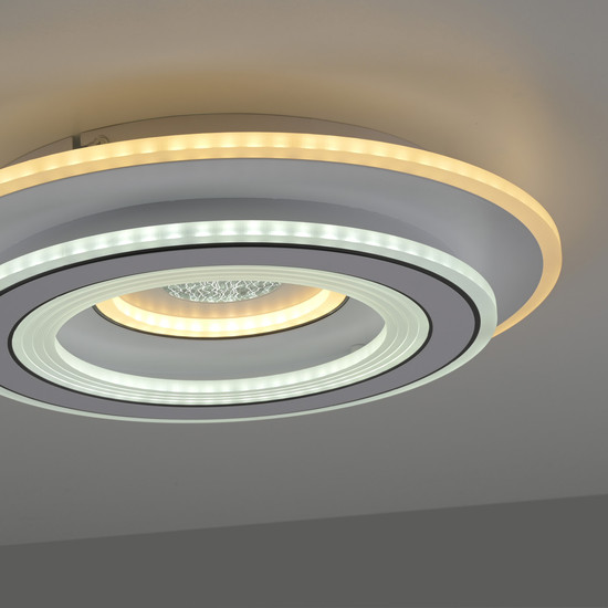 JUST LIGHT TOLAGO LED Deckenleuchte CCT Dimmbar 38W weiss 14282-16