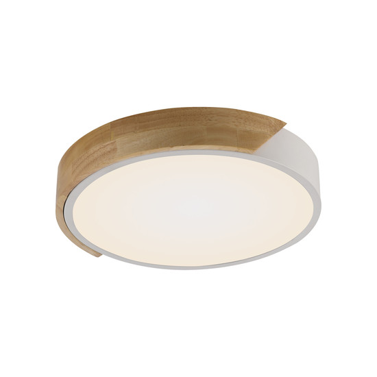 JUST LIGHT BILA LED Deckenleuchte Warmweiss 24W weiss 14288-16