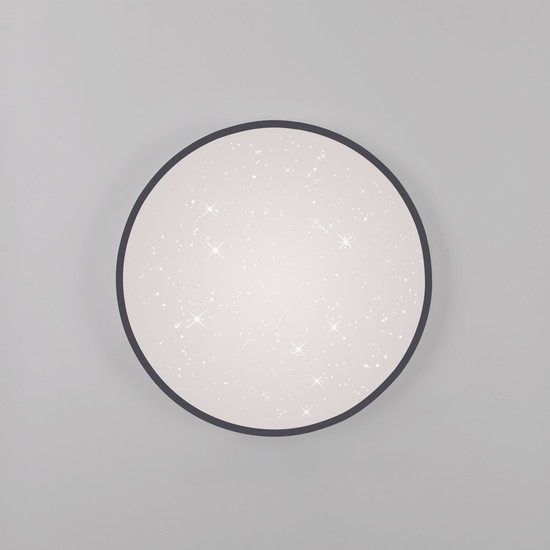 JUST LIGHT KYLE LED Deckenleuchte Warmweiss Dimmbar 19,5W schwarz 14294-18