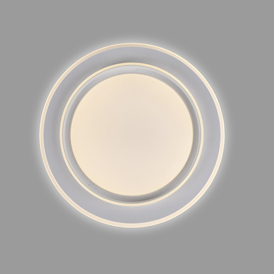 JUST LIGHT LAGO LED Deckenleuchte CCT Dimmbar 20W weiss 14296-16