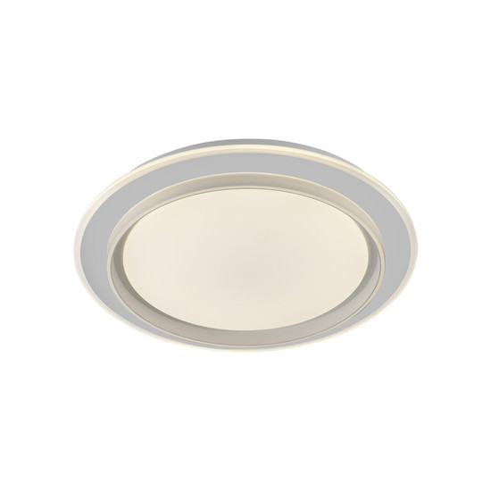 JUST LIGHT LAGO LED Deckenleuchte CCT Dimmbar 34W weiss 14297-16
