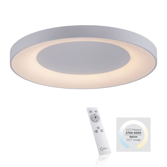 JUST LIGHT ANIKA LED Deckenleuchte CCT Dimmbar 54W weiss 14327-16