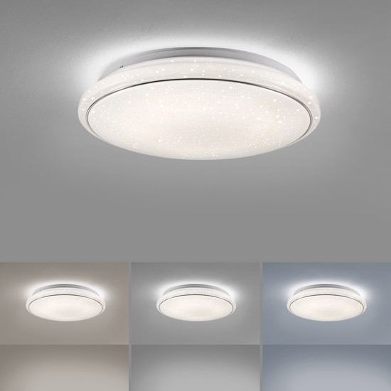 JUST LIGHT JUPITER LED Deckenleuchte CCT 28,8W weiss 14364-16