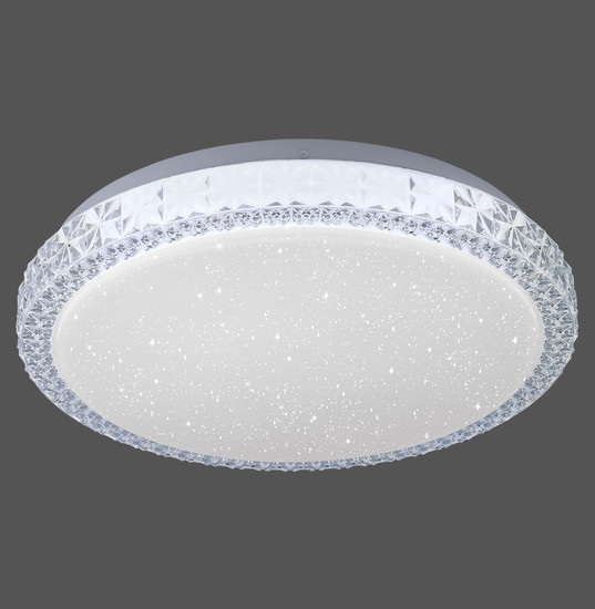 JUST LIGHT FRIDA LED Deckenleuchte CCT 9,3W transparent 14370-00