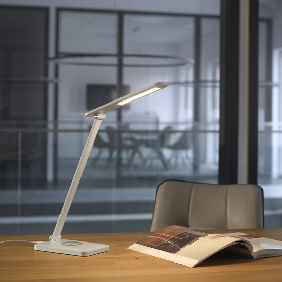 JUST LIGHT FLORENTINA LED Tischleuchte CCT Dimmbar 5W weiss 14415-16