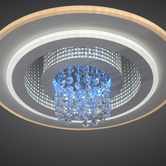 JUST LIGHT TOLAGO LED Deckenleuchte CCT Dimmbar 22W 2-fach weiss 14518-16